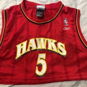 Vintage Reebok Red Hawks Jersey Tank Top